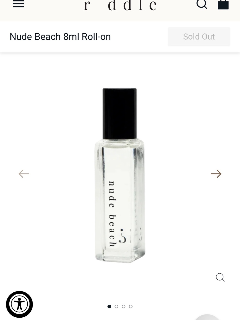 Nude Beach Clear Roll-On Lip Gloss & Balm